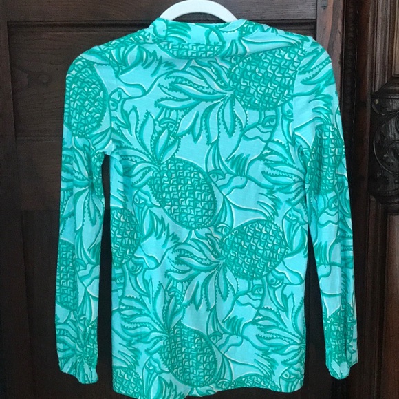 Lilly Pulitzer printed cotton tunic top - Picture 4 of 6